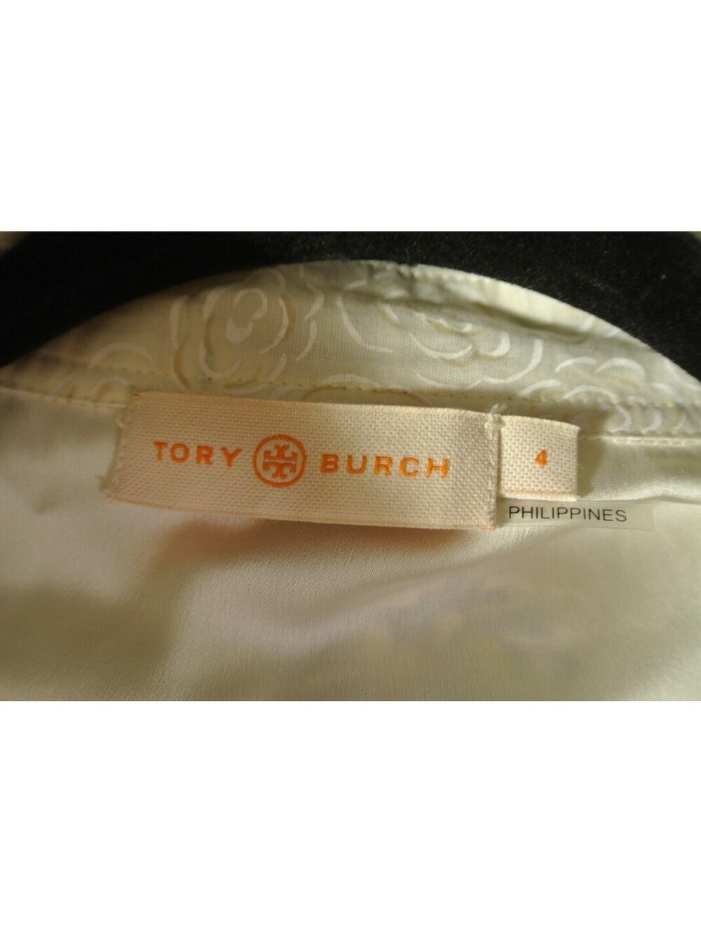 NEW, Tory Burch Long Sleeve Floral Print Cotton Shirt Midi Dress size 4 #MD2214 - Picture 6 of 8